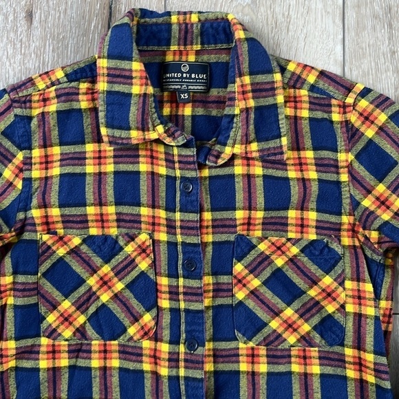 United By Blue Responsible Flannel Plaid Button Down - Picture 2 of 9